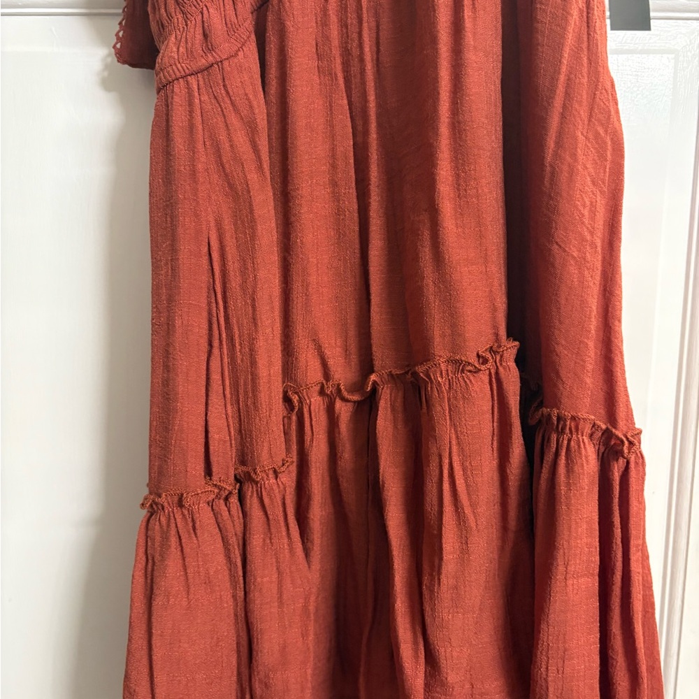 Ash & Violet Rust Dress Size M NWT - Picture 10 of 13